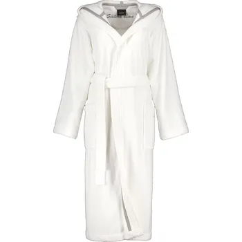 Dámský župan Dámský župan s kapucí Sauna Time 832 – bílý, CAWÖ Velikost: M