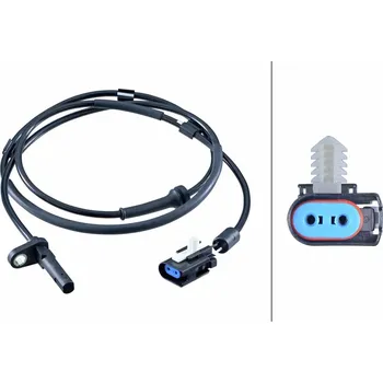 ABS Snímač, počet otáček kol, , HELLA, 6PU 358 251-331