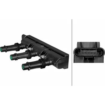 Autoelektrika Zapalovací cívka, , HELLA, 5DA 358 290-401