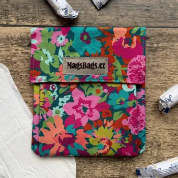 Kosmetická taška Vložkapsa - barevná květovaná MagsBags.cz