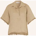 Antonelli Firenze Dámská Lněná Halenka, béžová, 38