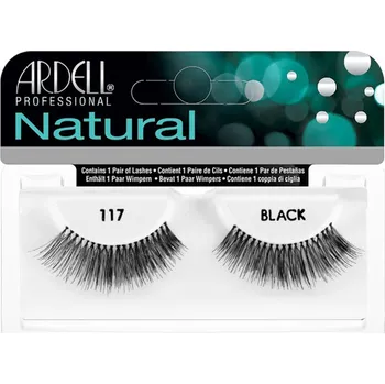 Umělé řasy Ardell Natural nalepovací řasy 117 Black
