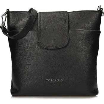 Kabelka Toscanio kožená kabelka F253 TOS černá