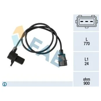 Kliková hřídel Generátor impulsů, klikový hřídel FAE 79451