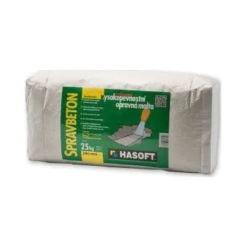 Stavební materiál HASOFT Spravbeton 25 kg - ztekucená opravná malta