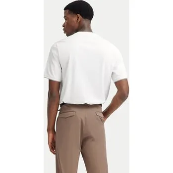 Pánské oblečení Bugatti T-Shirt 8350-75091C Bílá Regular Fit XL