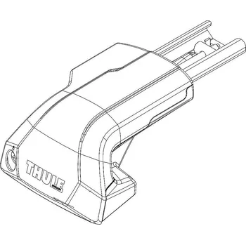 Příslušenství ke střešnímu nosiči Patka Thule Edge 7206 pravá 1kus TH1500054248
