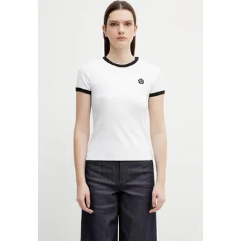 Pánské tričko Tričko Kenzo, L, bílá, 00X