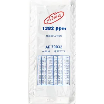 Dezinfekce pitné vody Kalibrační roztok pro měřiče vody AD70032