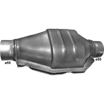 Výfuková trubka Střední tlumič výfuku, univerzální, , POLMO, 00.257