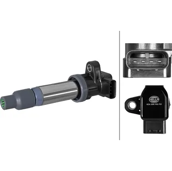Autoelektrika Zapalovací cívka, , HELLA, 5DA 358 102-761