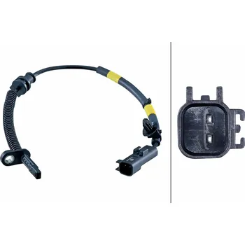 ABS Snímač, počet otáček kol, , HELLA, 6PU 358 251-561