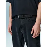 Kožený pásek - S - House - černá - 796IW-99X