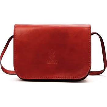 Kabelka Kožená dámská kabelka FLORENCE 45 červená