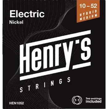 Příslušenství pro strunný nástroj Henry's Strings HEN1052 Nickel 10-52