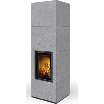 Krbová kamna ROMOTOP NORDAC krbová kamna 3,9-10,0 kW, thermaline, copper - příplatková glazura