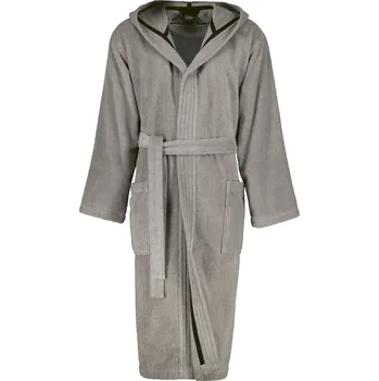 Pánský župan Pánský župan s kapucí Sauna Time 833 – šedý, CAWÖ Velikost: M