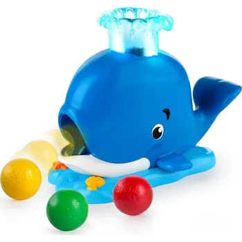 Hračka pro nejmenší Vkládačka BRIGHT STARTS Hračka hudební světelná velryba Popper 6m+