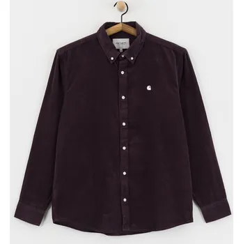 Pánská košile Carhartt WIP Madison Fine Cord (cozy purple/wax) L, bezbarvý