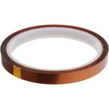LaskaKit_cz Kaptonová páska, tepelně odolná jantarová 10 mm