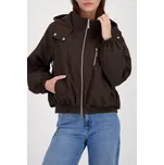 Bunda Monari 410365 čokoládová s kapucí Velikost: 40