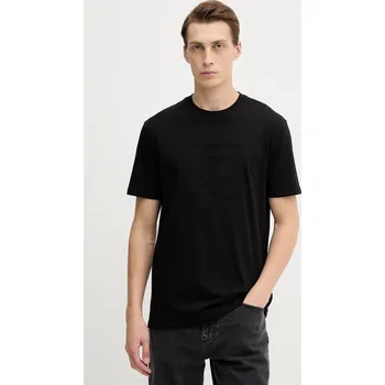 Pánské tričko Bavlněné tričko Armani Exchange XM001454.AF10361 černá 99X, vel. XXL