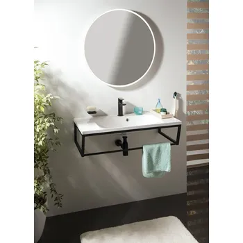 Nábytek Sapho Koupelnový set SKA konstrukce 90, černá mat