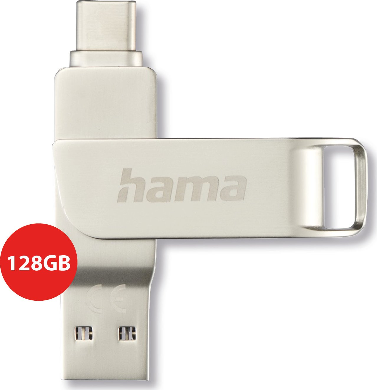 Hama Flash Disk USB-C 128GB C-Rotate Pro – otočný, rychlý přenos dat