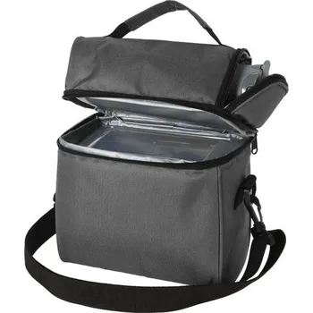 REDCLIFFS Chladící taška s dózami na jídlo a nerezová lahev šedá KO-170488710seda
