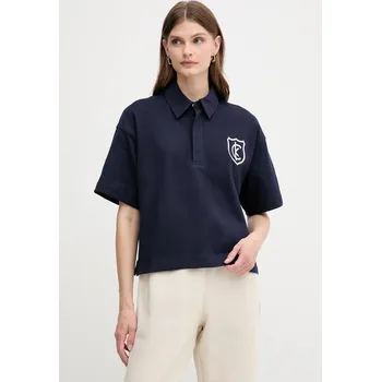 Pánská móda Bavlněné polo tričko Calvin Klein Jeans LV047B209G námořnická modř 59X, vel. M