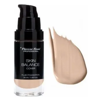 Přípravek na tvář Pierre Rene Face Face Foundation Balance Balance Cover Fluid Foundation 23 Nude 30 ml