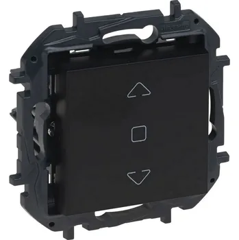 vypínač NILOE S. ŽALUZIOVÝ TLAČ. ČERNÁ LEGRAND 863543B