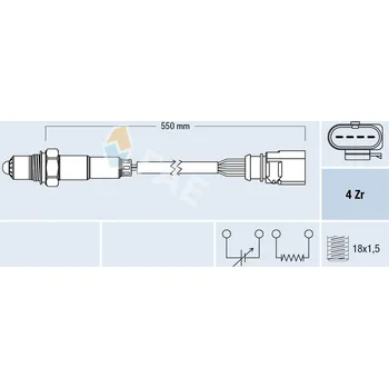 Lambda sonda Lambda sonda FAE 77439