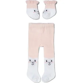 Doplněk pro panenku BABY born Punčocháče a ponožky ovečka 43 cm růžové