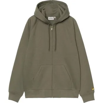 Pánská mikina BUNDA CARHARTT WIP Hooded Chase - zelená - S + při osobním odběru 2 366 Kč