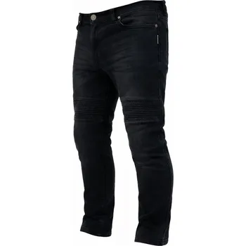Moto oblečení Džíny moto pánské GILLES černé 34/32 L