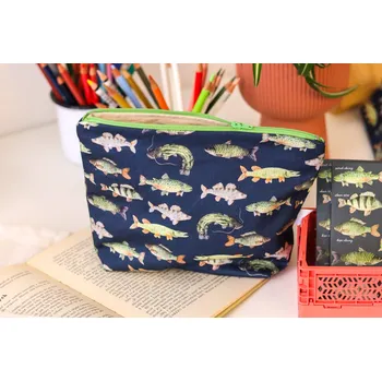 Penál ePiPí Kosmetická taštička - Ryby Barva zipu: zelená