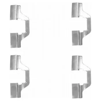 Přislušenství brzdového systému Sada příslušenství, obložení kotoučové brzdy, , HELLA, 8DZ 355 203-811