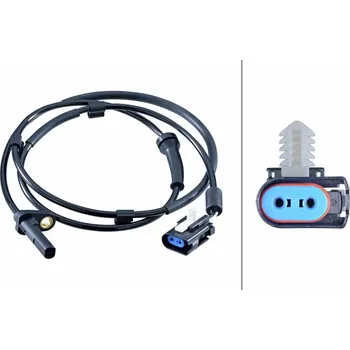 ABS Snímač, počet otáček kol, , HELLA, 6PU 358 251-321