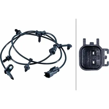 ABS Snímač, počet otáček kol, , HELLA, 6PU 358 251-681
