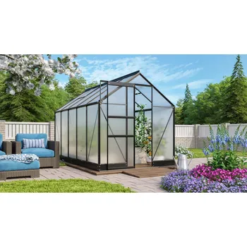 Skleník Vitavia Garden skleník VITAVIA APOLLO 6200 PC 6 mm černý Varianta: skleník VITAVIA APOLLO 6200 PC 6 mm černý LG4408