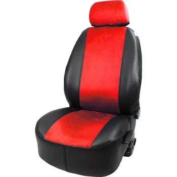 Potah sedadla Autopotahy LIVORNO SUEDE červená