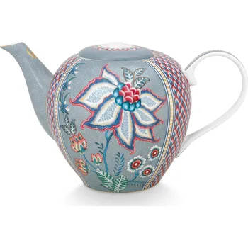 Konvice na čaj PIP Studio Čajová konvice Flower Festival modrá 1,6 lt 51.005.066