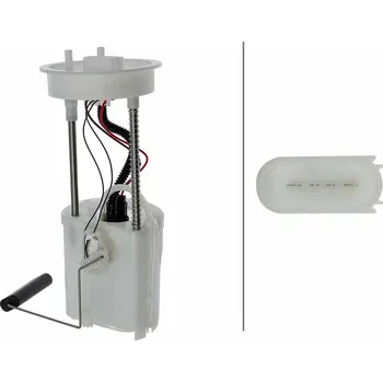 Palivové čerpadlo Palivová přívodní jednotka, , HELLA, 8TF 358 316-611