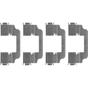 Přislušenství brzdového systému Sada příslušenství, obložení kotoučové brzdy, , HELLA, 8DZ 355 207-061