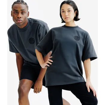 Pánské tričko DECATHLON Unisex tričko Elementals 2XL ŠEDÁ