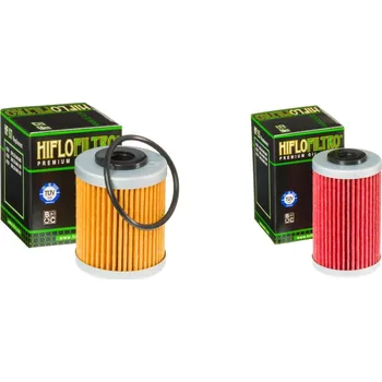 Auto-moto Sada (2ks) olejových filtrů HIFLO KTM 250 EXC rok 05-13