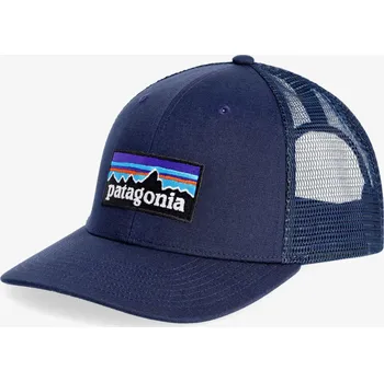 Kšiltovka Patagonia P-6 Logo Trucker Hat tmavě modrá uni