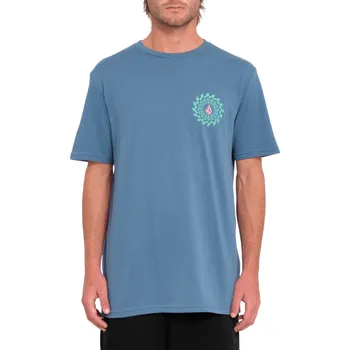 Pánské tričko Pánské triko Volcom Easy Orbit Sst - Blueberry Velikost: M
