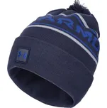 Pánská zimní čepice Under Armour HALFTIME POM OSFM Tmavě modrá, Modrá, Bílá